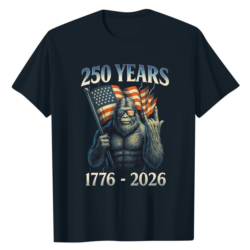 Unisex Round Neck Casual Digital Printed Short Sleeved T-shirt Top