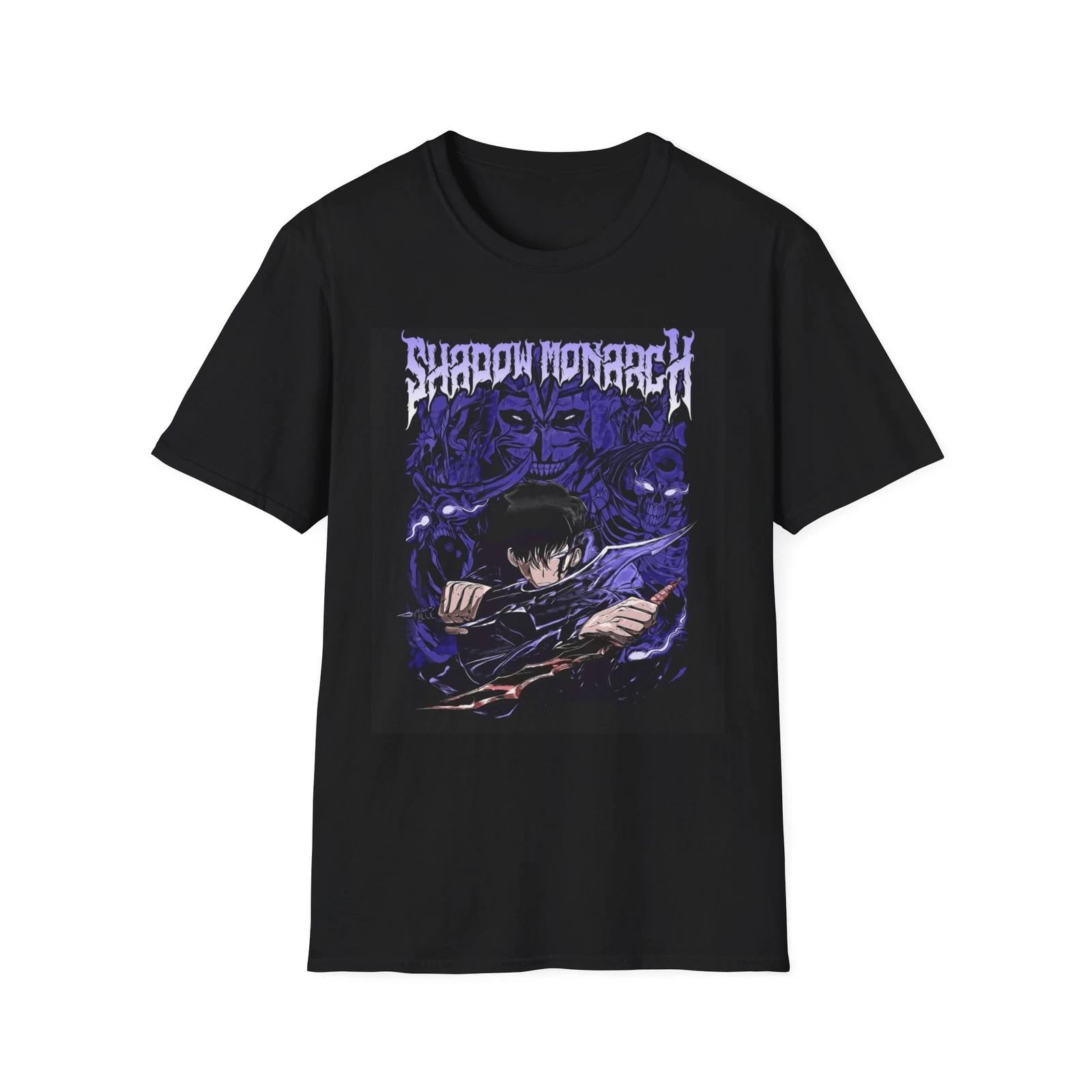 Unisex JL Anime T-Shirt Softstyle - Solo Leveling Illustration 150