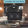 EIOMR France Standards Grounded Wall Socket 16A 250V with USB and Type-C Port Quality Curved Flame Retardant Panel Power Socket