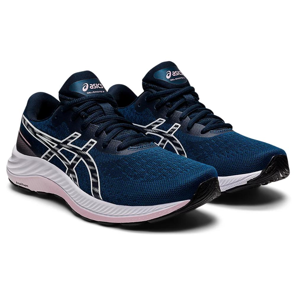Sports shoes ASICS mako blue / white Gelexcite 9