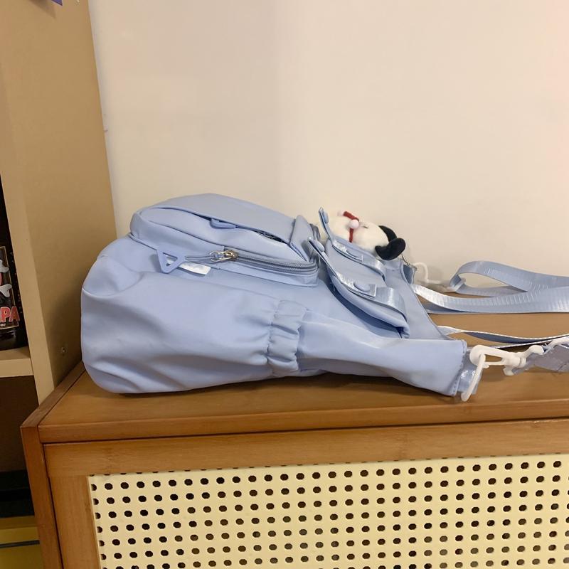 Large Capacity Shoulder Bag Student Class Book Handbag for Women