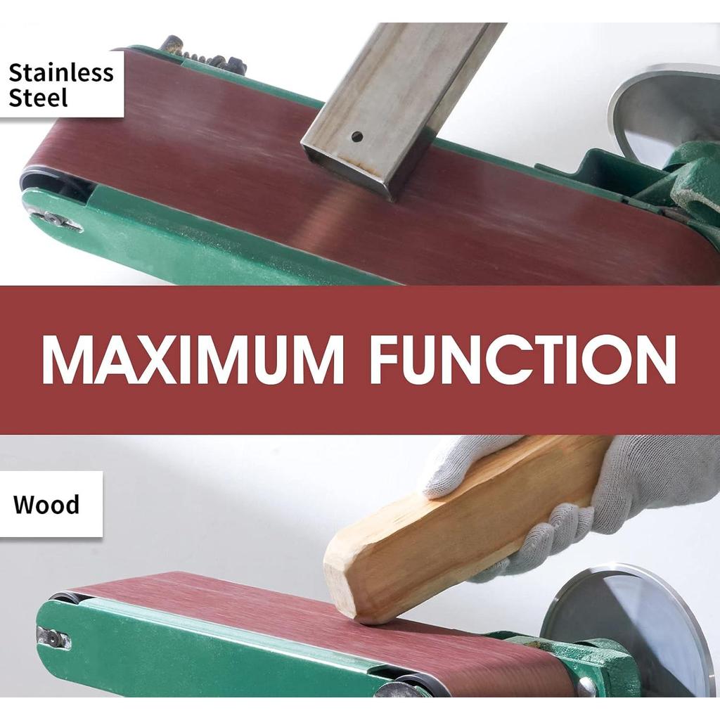 DE Warehouse 24H Shipping 75*457mm Aluminum Oxide Sanding Belts (40-240 Grits ) Ideal for Wood Metal Paint Sanding