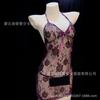Sex underwear pure desire suspender lace perspective temptation mesh pure desire backless hip skirt