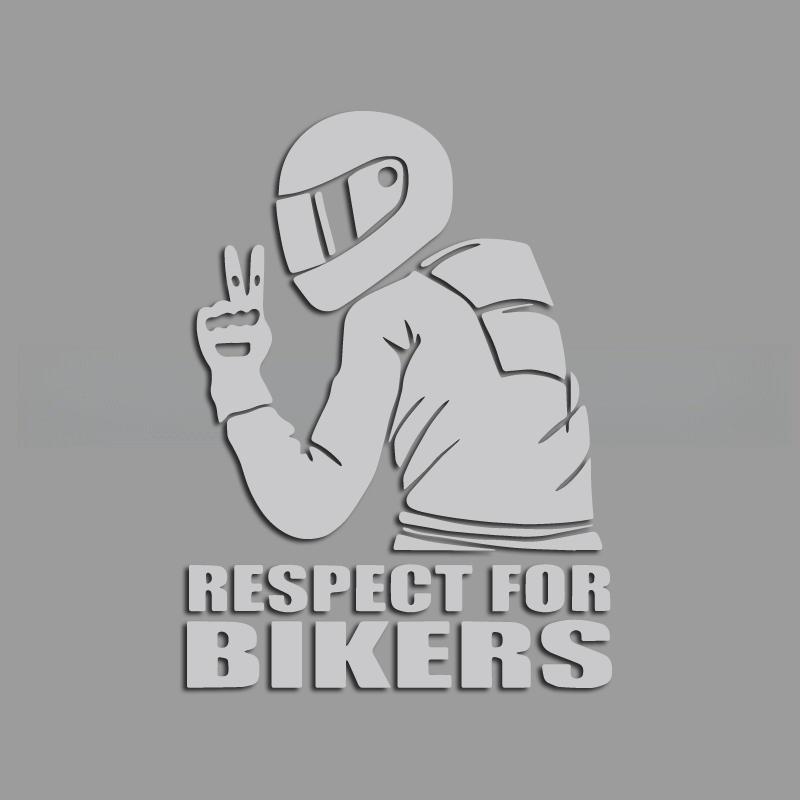 A motorcycle rider with a cool profile creative&funny stickers for cartoon fans&lover,high quality for car trucks motorcycles &l