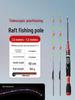 Luminous Telescopic Half-Titanium Bridge Fishing Rod with Soft Tip