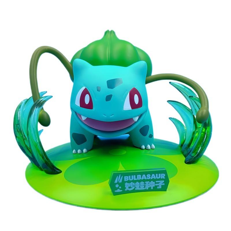 

Сквиртл Чармандер Бульбазавр Игрушечная Модель Ребенок Рождественский Подарок Украшение Bulbasaur