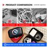 HINB3 Car Portable EVA Bluetooth Earphone Cable Case Storage Bag For BMW X3 X5 M5 M3 E46 E90 E60 F10 E39 F30 E36 G30 E87 E70