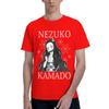 Demon Slayer Kimetsu No Yaiba Nezuko Pink Kimono Unisexs Tshirt Clothes Humor Tees Short Sleeve Fugees Cotton
