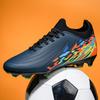 New Men Kids Soccer Shoes Cleats Football Boots Sports Long Studs Shoes for Training Competition