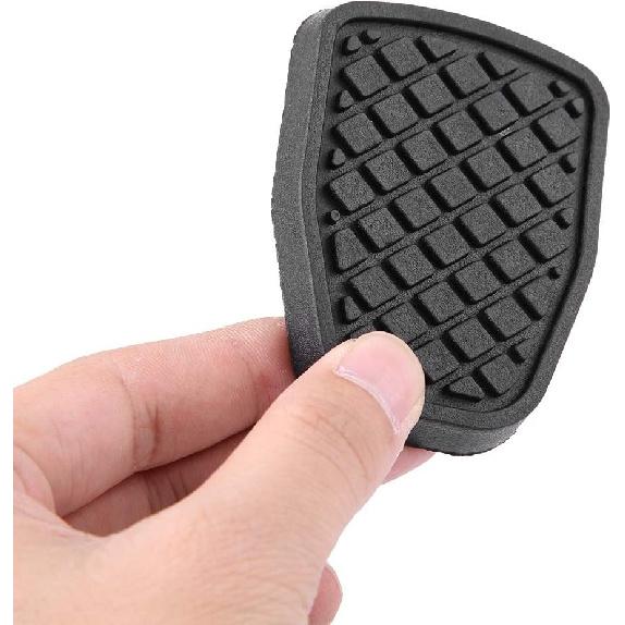 Aramox Brake Pedal Pad Set, 2Pcs Rubber Replacement for FORESTER Impreza Outback for Comfortable Driving