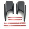 Pair Black Motorcycle Front Fairing Winglet Aerodynamic Wing Side Spoiler Cover