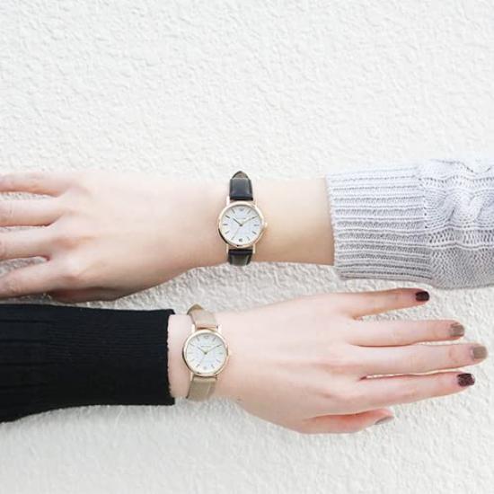 Flame Sun Flame Beige Watch [Sun Co., Ltd.] MJL-B31-MO Women's