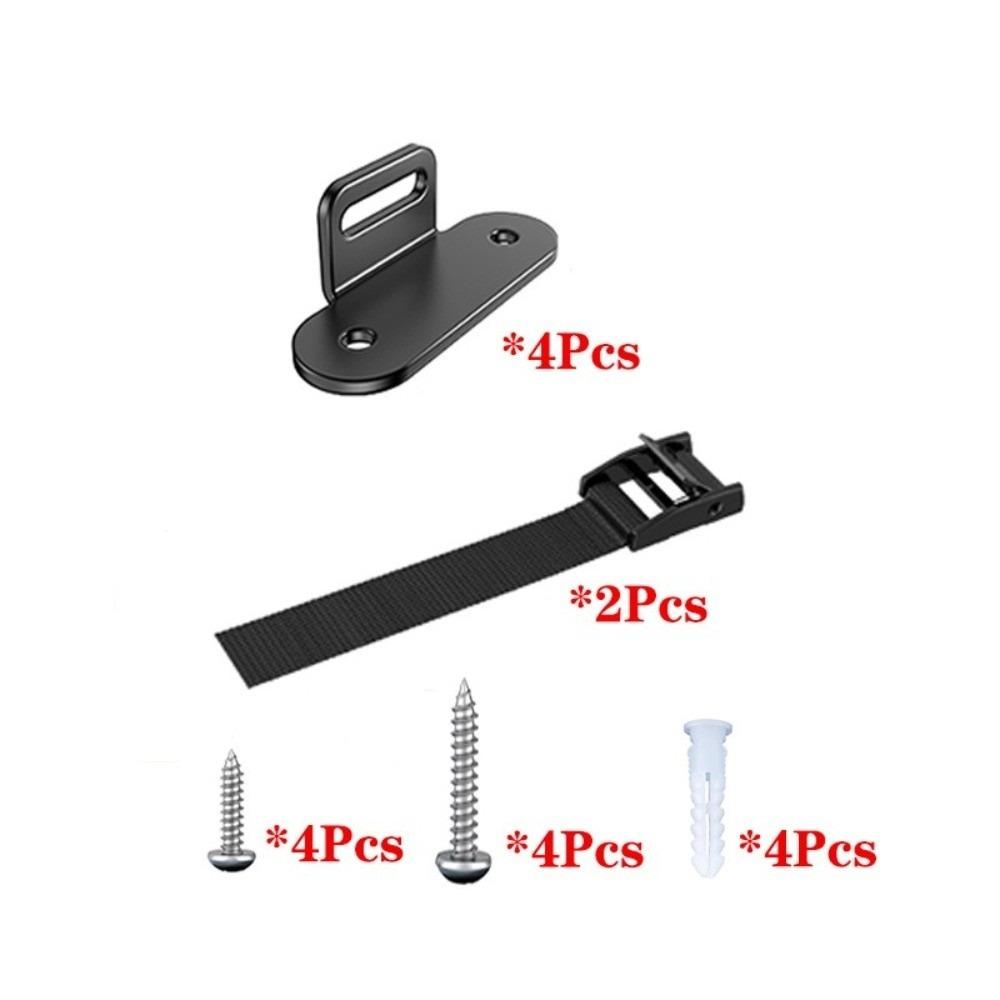 Adjustable Furniture Anchor Kits Wall Anchor Anti Tip Shockproof Straps Fixed Anchor Fixed Strap Furniture Anchors Baby Proofing