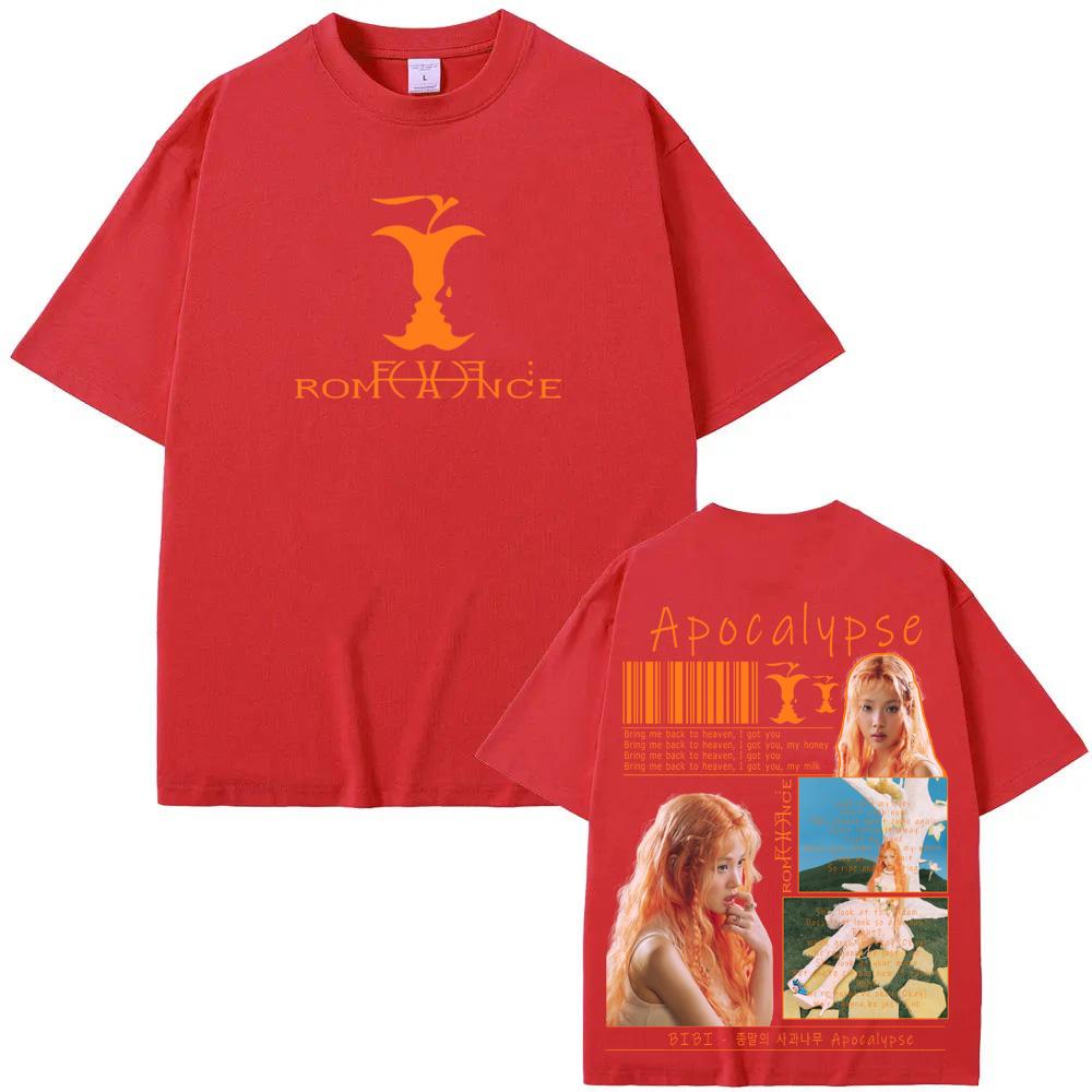 BIBI -  Apocalypse T Shirt Funko Pop Round Neck Cotton Tee-shirt Graphic Printing Punk Casual Tshirt Ropa Mujer Retro Clothing