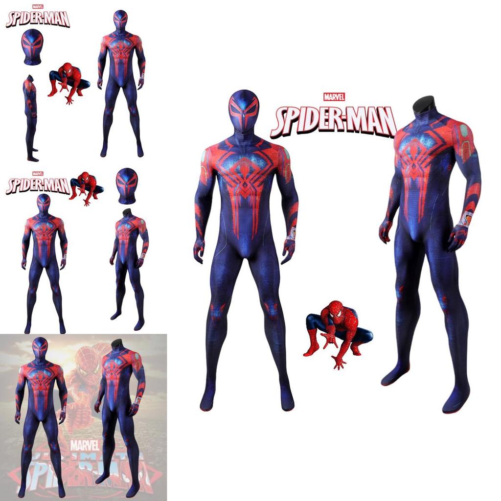 Spider-Man Cosplay-Overall-Kostüm für Gaming- und Comic-Fans