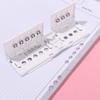Manual Binding Loose-leaf Punch Paper Cutter DIY Hole Punch Portable 8-hole Paper Punch Teacher