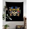 Cool Band GGuns N Roses Hanging Bohemian Tapestry Bohemian Wall Tapestries Mandala Kawaii Room Decor