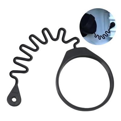 Coperchio Cavo Filo Cavo con Anello Cordino Anello Tappo Benzina Diesel 31336424 Nero per Volvo 850 S70 V70 C70 XC70