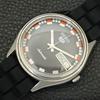Seiko 5 AUTOMATIC 6309A VINTAGE JAPAN MENS BLACK COLOR DIAL WATCH A701523-5 R206b-a701523