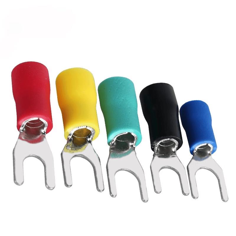 Rongyu Insulated Fork Wire Terminal (Tinned Copper)