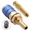 1set Red+Yellow+Blue Water Cooled&Gas Adapter Quick Connector Fitting For TIG Welding Torch Welding Torch Quick Connector