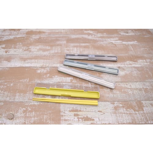 Sabu Coperto Antibacterial Chopsticks & Case 20, Ivory, 363900