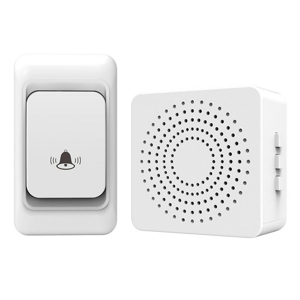 

WHM06 Комплект бездротового дверного дзвінка з 3 рівнями гучності, живленням від USB (1 передавач + 1 приймач) A