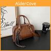 Modern Pu Padded Shoulder Bag With Top Zipper And Pocket For Casual Outings