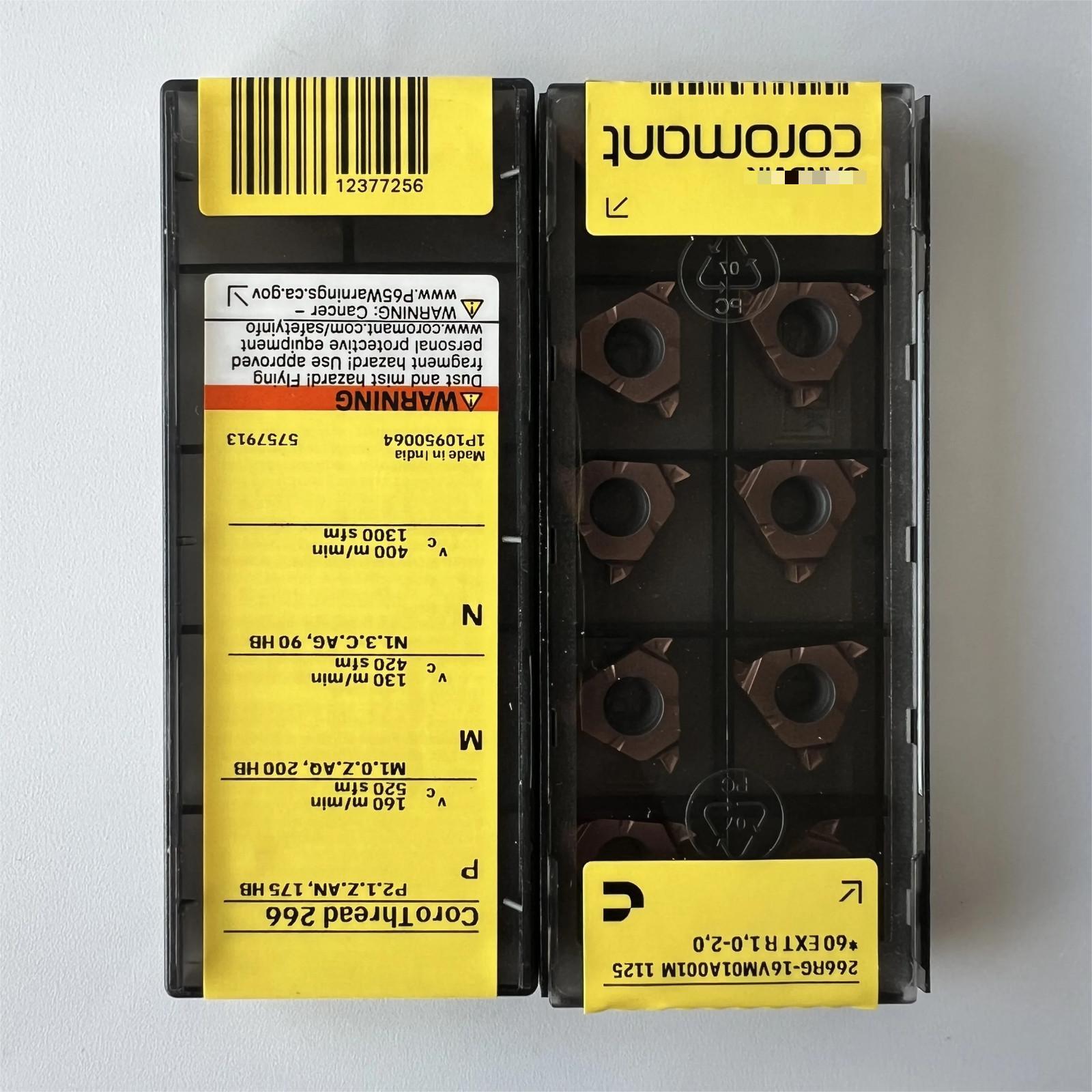 

266RG-16VM01A001M 1125 / Industrial indexable Carbide Inserts 10 Pcs