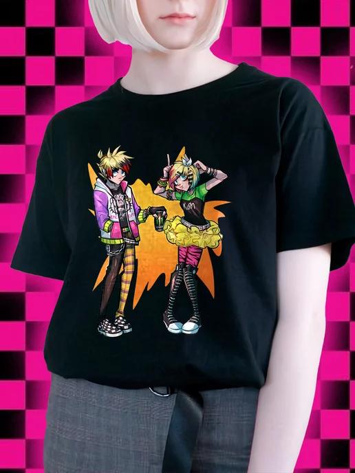 Emo Kid Y2K T-shirt XL