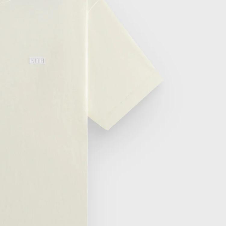 Kith LAX Tee Flutter Men Tops Cream KHM033452-133