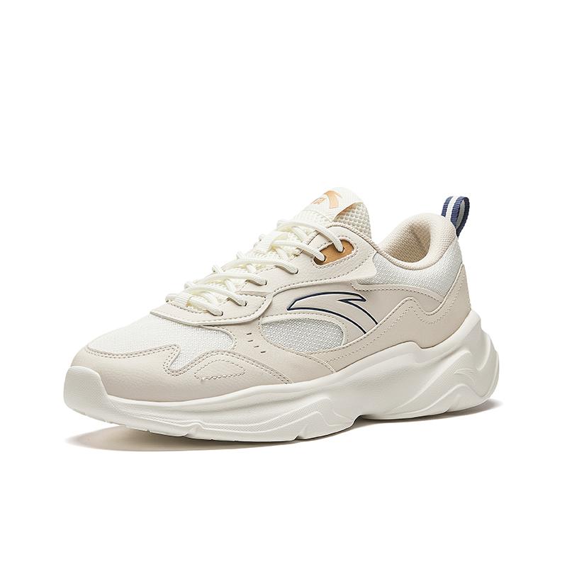 Anta Simple And Versatile Comfortable Casual Shoes Men Sneakers Off-White 912528810-6