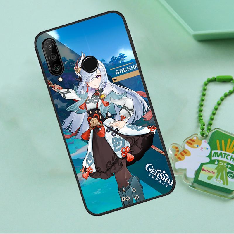 Genshin Anime Shenhe Für Huawei Nova 10 9 SE 5T 12s 12i 11i Y91 Y90 Y60 Y70 Y72 Y61 P20 P40 P30 Lite P60 Pro Hülle