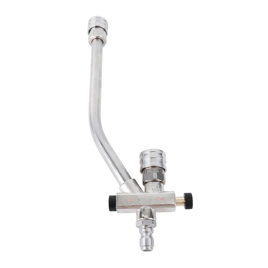 Pressure Washer Extension Wand Dual Connector, Function Double Tip Attachment Power for Home Boat Car Washing