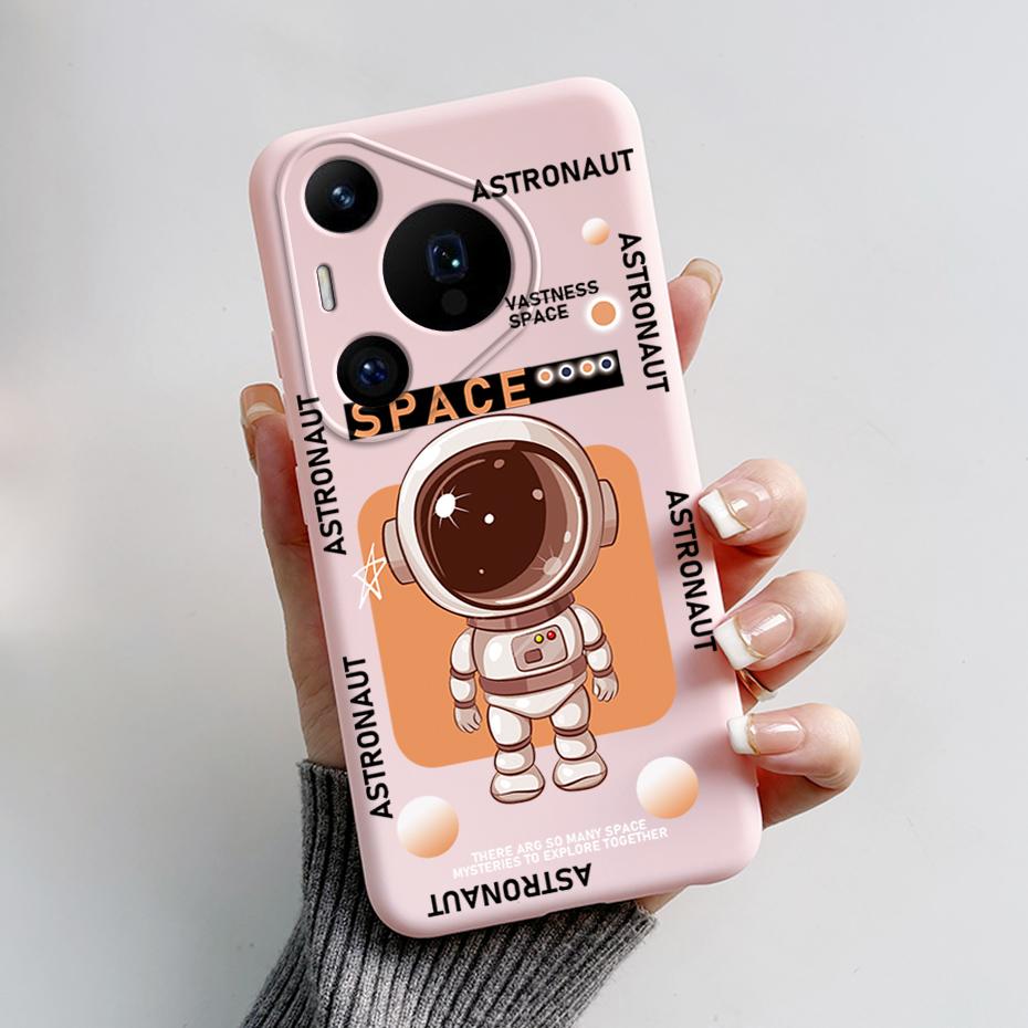 

For Huawei Pura 70 Case Back Cover Huawei Pura 70 Pro Plus Pura70 Phone Cases Bumper Cute Panda Shockproof Silicone Soft Fundas Huawei Pura 70