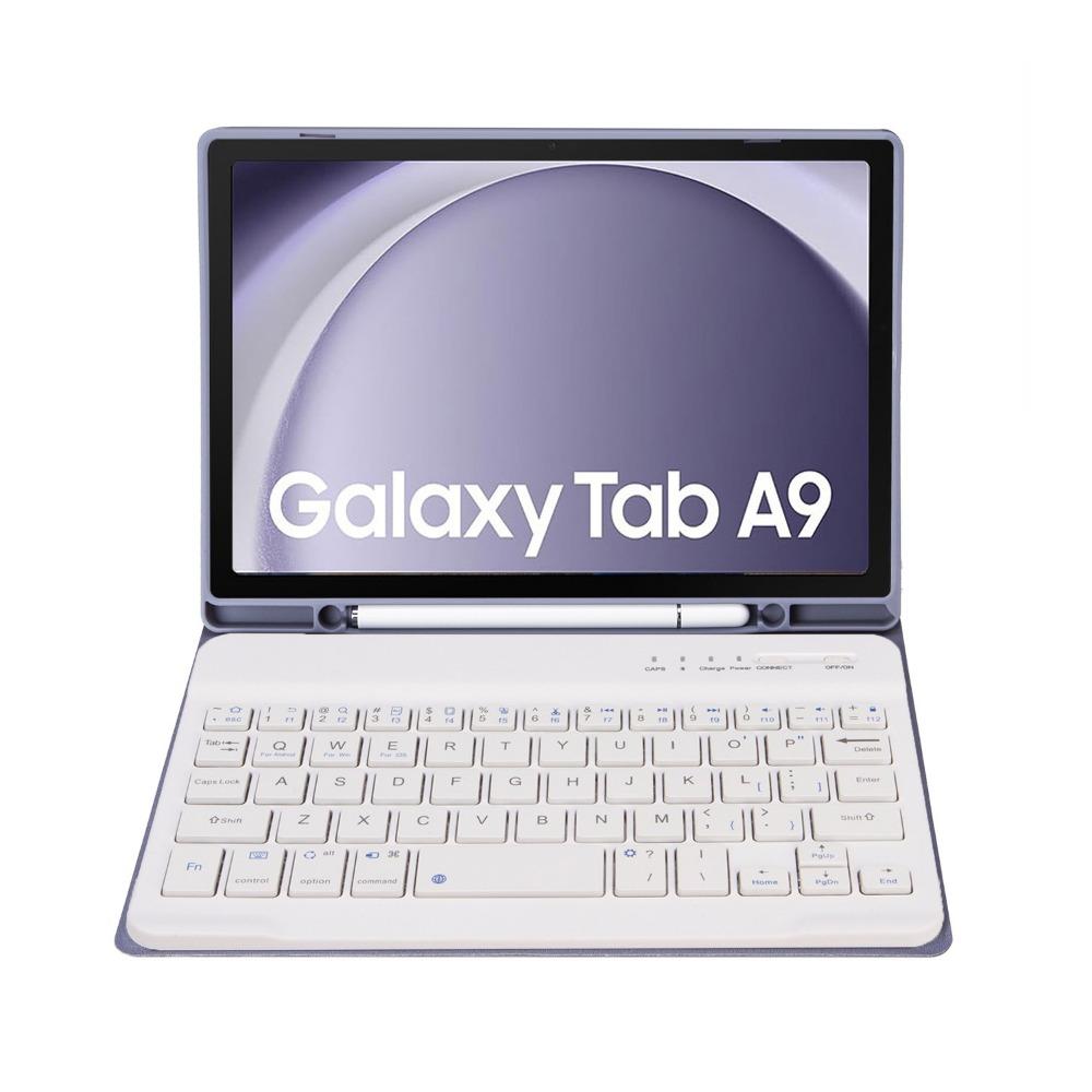 

Кожаный чехол-клавиатура для Samsung Tab A9 X110 X115 Беспроводная Bluetooth-клавиатура Защитный чехол Galaxy Tab9 X110 X115