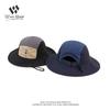 Outdoor Travel Sunscreen Quick-drying Breathable Mountaineering Hat Female Visor Hat Personalized Hipster Cartoon Embroidered Bucket Hat