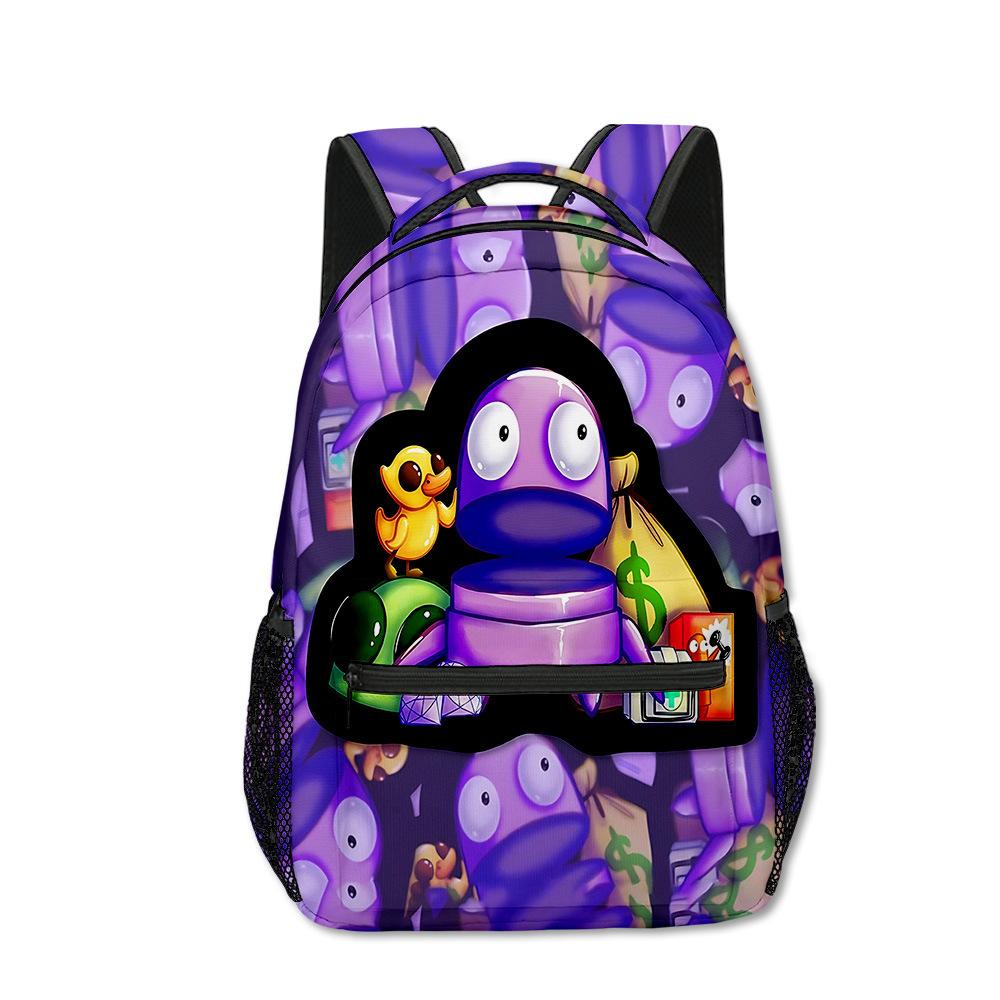 Classic Novelty Cool R.E.P.O Repo Student Bookbag Notebook Backpacks 3D Print Oxford Waterproof Boys/Girls Travel Backpacks