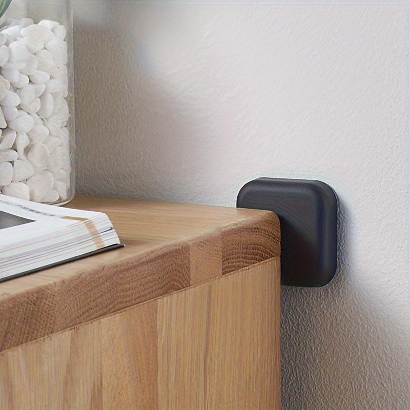 Self-Adhesive Silicone Door Stopper Wall Protectors - Touch-Controlled,Anti-Shock Buffer Guards for Door Handles,Door Protection