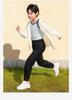 MOLYVIVI Children's Comfortable Loose Sports Pants