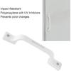 Akozon Grab Handle,Rv Door Handle Grab Bar 9.25in Plastic Rv Entry Handle Grab Bar White for RV Trailer Camper Motor Home Yacht