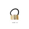 Retro Gold Geometric Hair Clips and Ponytail Ties