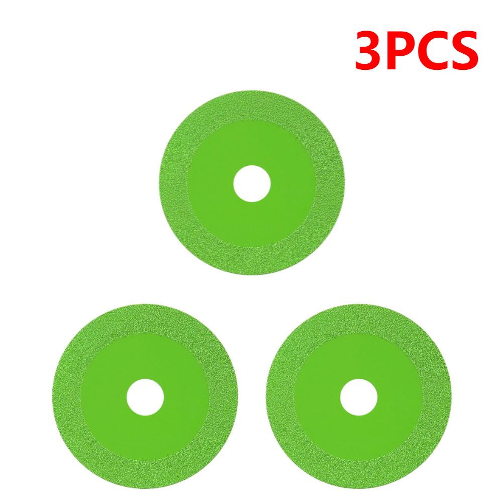 3-10PCS 22mm Glass Cutting Disc 100mm Diamond Marble Saw Blade Jade Crystal Wine Bottles Grinding Cutting Grinding Disc Tool