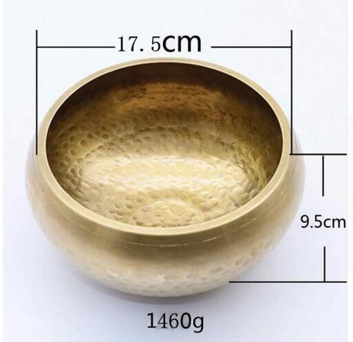 Nepal handmade Buddha Tibet bowl bowl ritual music therapy copper chime copper Tibetan Singing Bowl