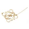 Used LOEWE / LOEWE Anagram Brooch 111.25.020 Metal Gold [Used]