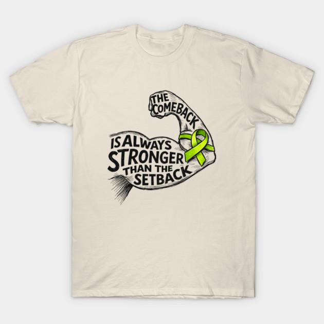 The Comeback Is Always Stronger Than Setback Unisexs TShirt Unisex ONeck 100 Cotton Short Sleeve Y2k Oversized Popular Tee