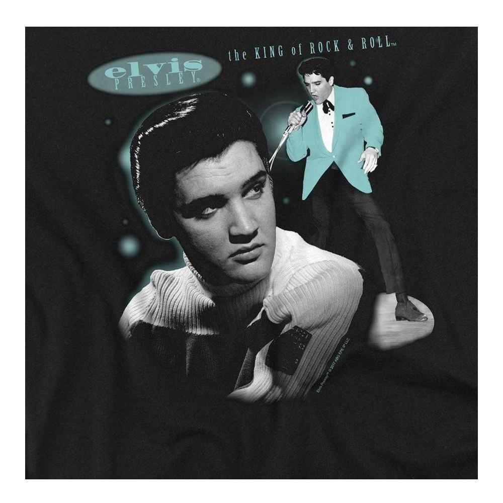 Elvis Presley Unisex Adult Portrait T-Shirt
