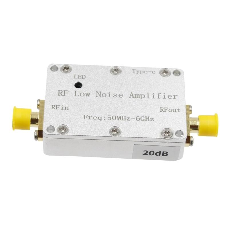 50MHZ-6GHz HF-Verstärker 20DB 30DB HF-Treiberübertragung Rauscharme Verstärker Radioempfänger für VHF UHF Breitband