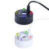 USB Mist Maker Colorful LED Lights Water Fountain Pond Fog Machine Atomizer Air Humidifier for Fish Tanks Rockery Decoration