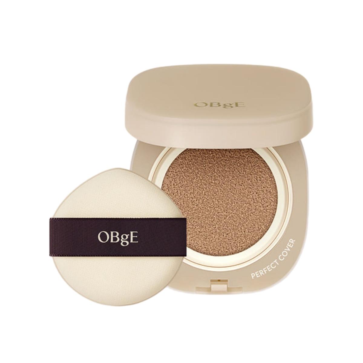 OBgE Perfect Cover Cushion SPF50+ PA++++ Makellose Abdeckung Langanhaltend 15g Herren Cushion Foundation